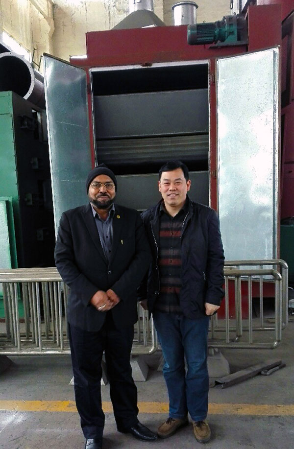 孟加拉客戶(hù)來(lái)廠(chǎng)考察